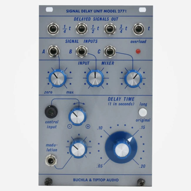 Tip Top Audio Buchla 277t Signal Delay Unit Eurorack Multi-tap Delay Module