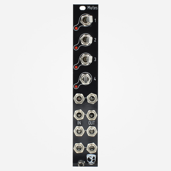 DivKid Befaco MUTES Vactrol Clickless Eurorack MUTE Module