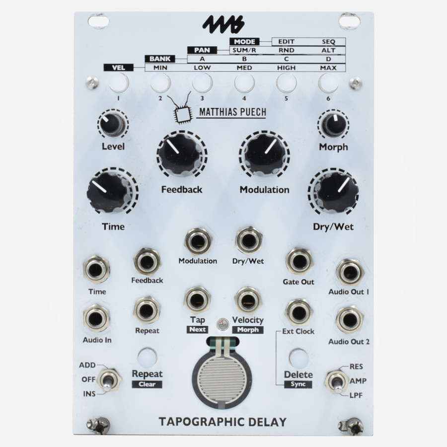Used 4ms Tapographic Delay Eurorack Multi-tap Delay Module