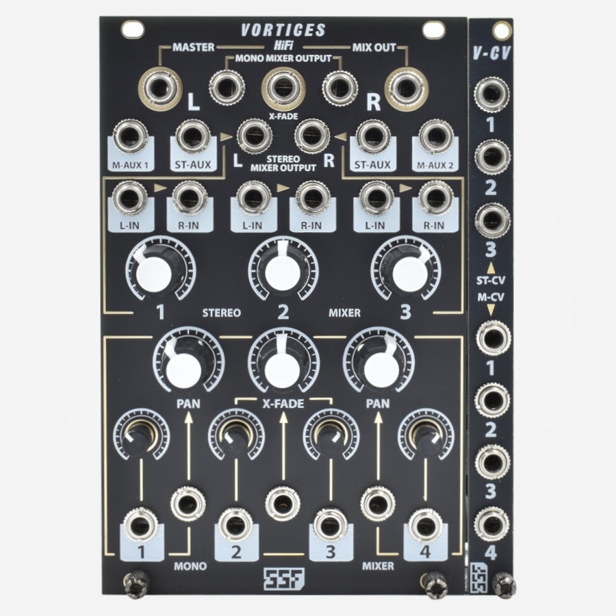 SSF Steady State Fate VORTICIES Hi-Fi Edition Eurorack Mixer Module