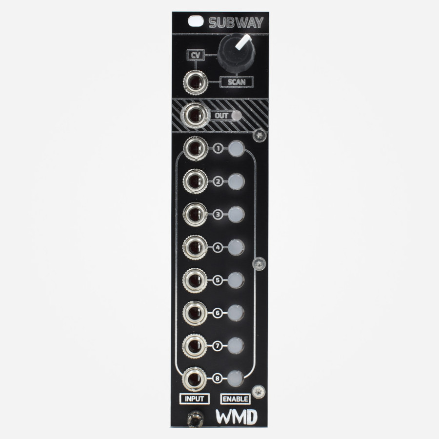 WMD SUBWAY 8-channel VC Scanning Crossfader Eurorack Module