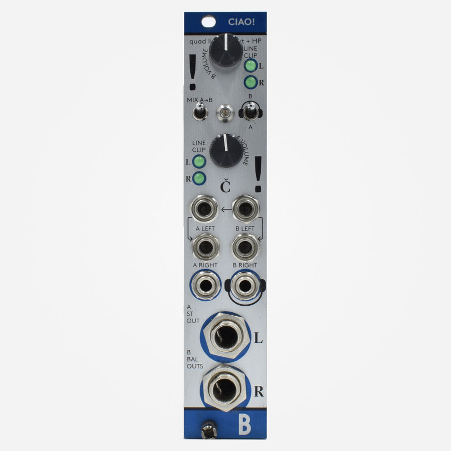 Used Bastl Instruments CIAO! Eurorack Balanced Stereo Output Module