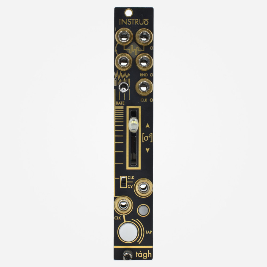 Used Instruo TAGH Compact Eurorack Intelligent White Noise Sample and Hold Random Source and Morphing LFO Module