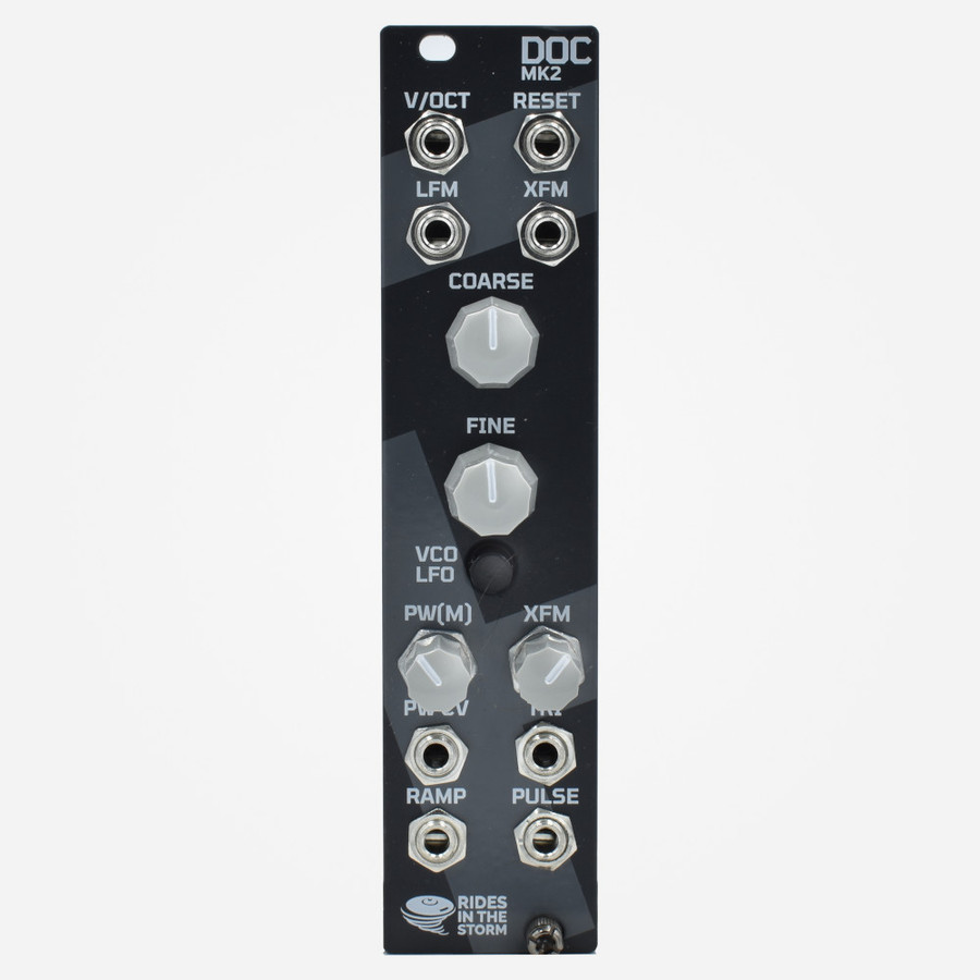 Rides in the Storm DOC Mk2 Discrete Analog Eurorack Oscillator Module