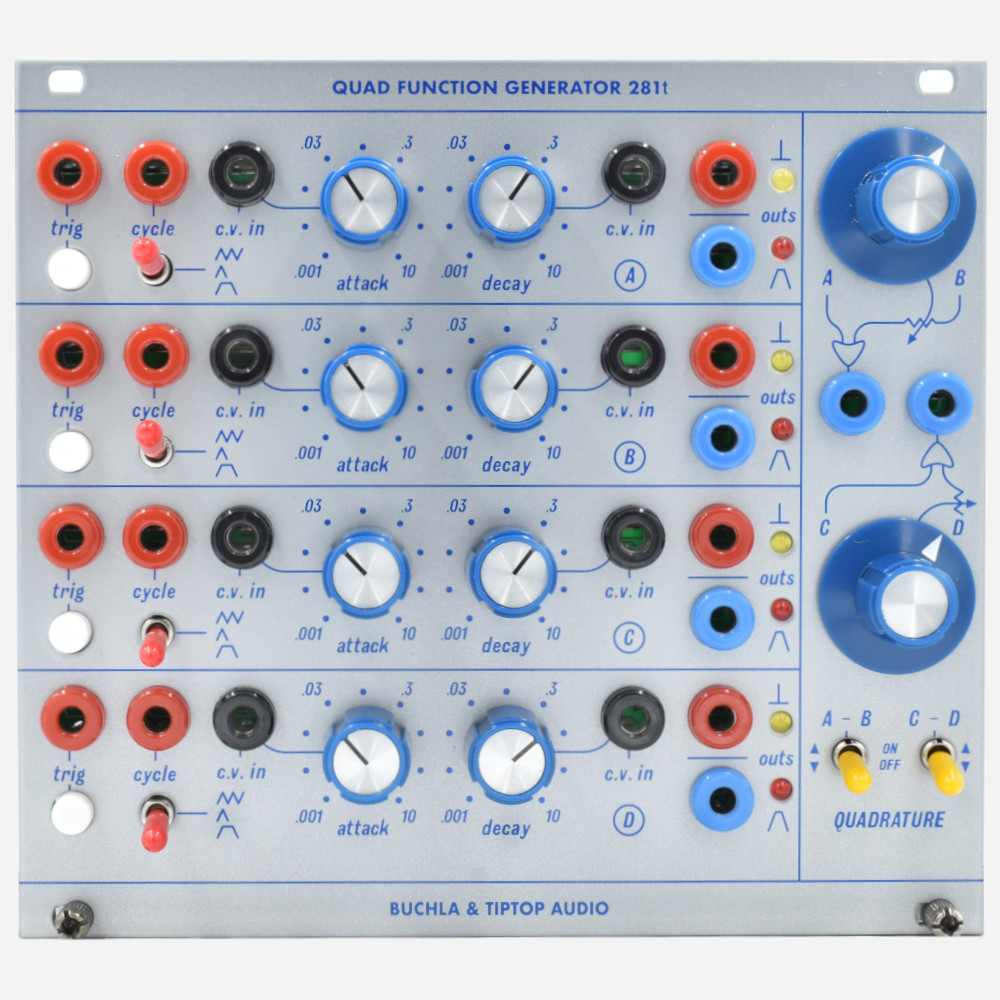 Buchla 281t Quad Function Generator - Midwest Modular