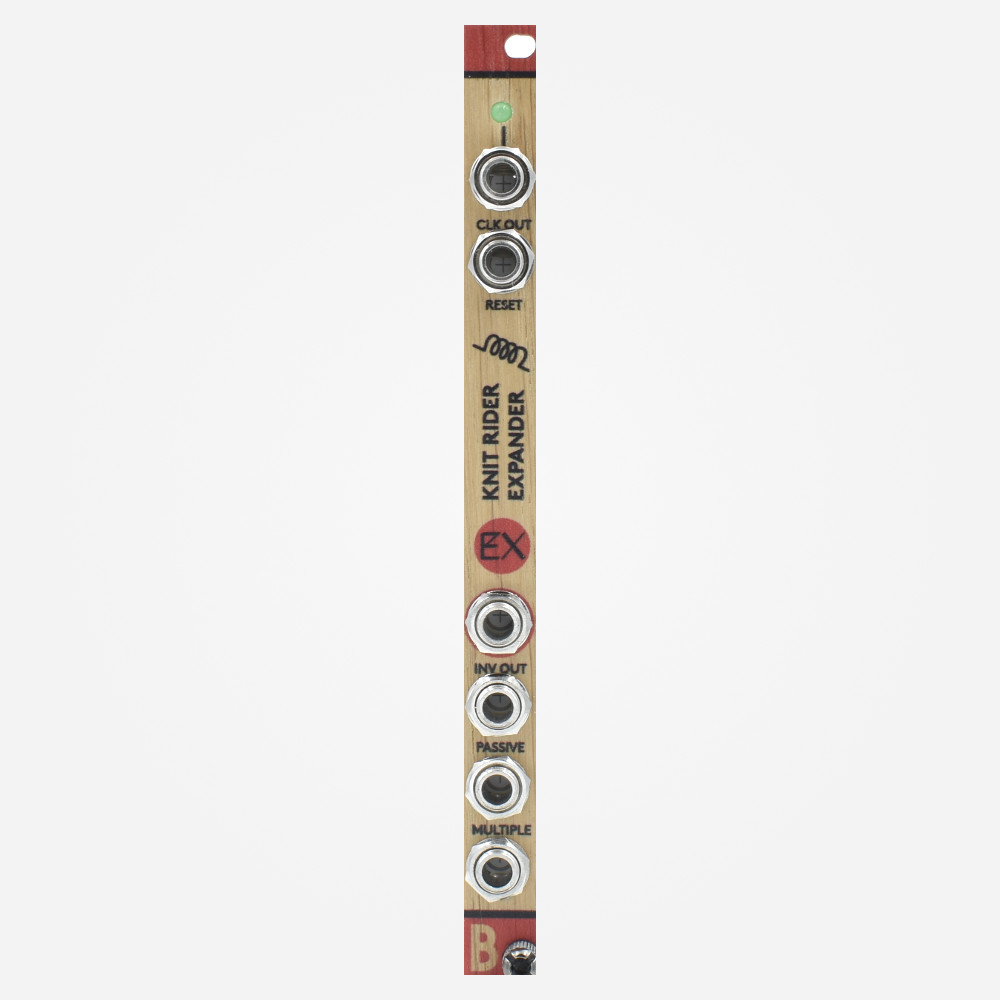 Bastl Instruments Knit Rider Expander - Wood Panel | Midwest Modular