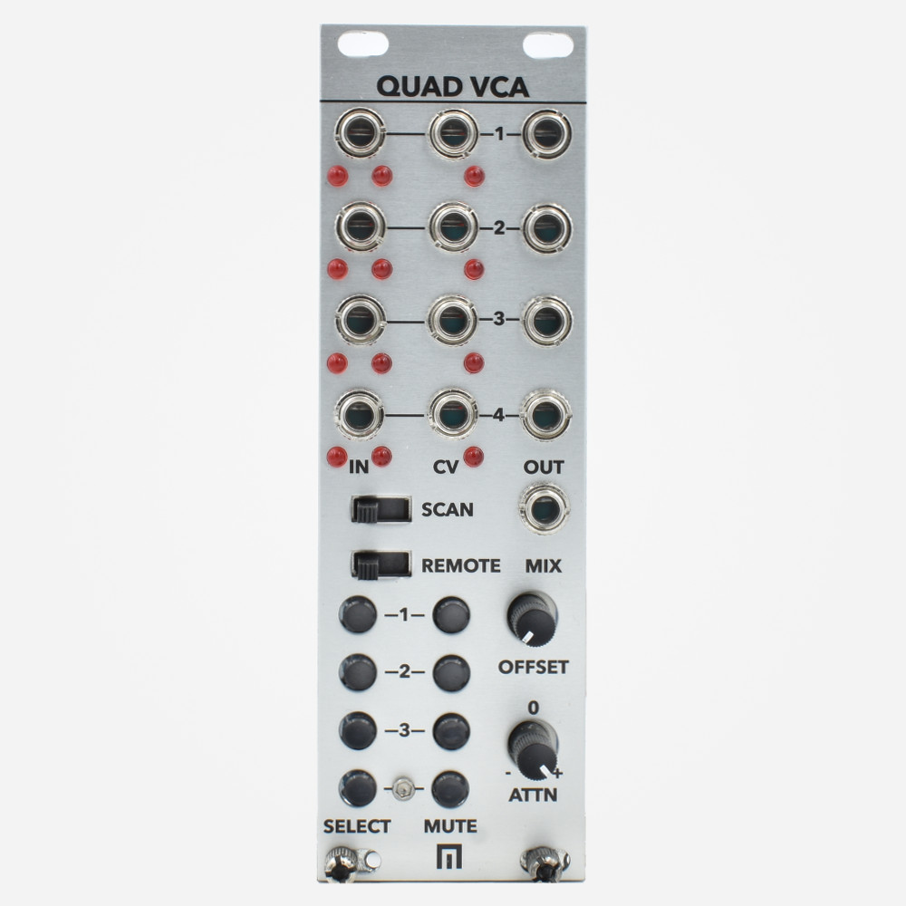 Quad Vca With Mutes Midwest Modular