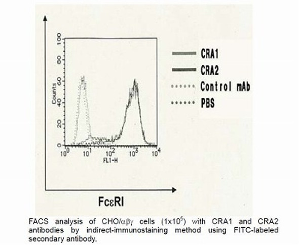 Anti High Affinity Immunoglobulin Epsilon Receptor Subunit Alpha (FCER1A) mAb (Clone CRA1)