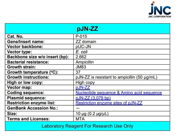 pJN-ZZ (ZZ domain)