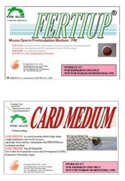 CARD FERTIUP® PM 0.5 mL - CARD MEDIUM® Set