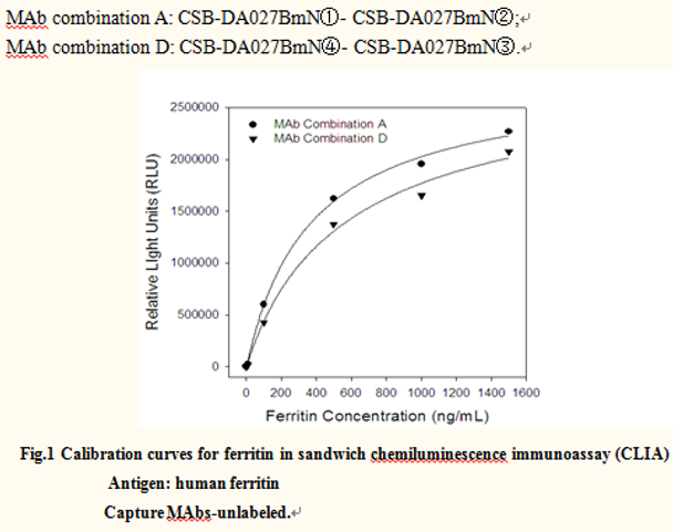Anti Ferritin Light Chain (FER) mAb (CSB-DA027BmN②)