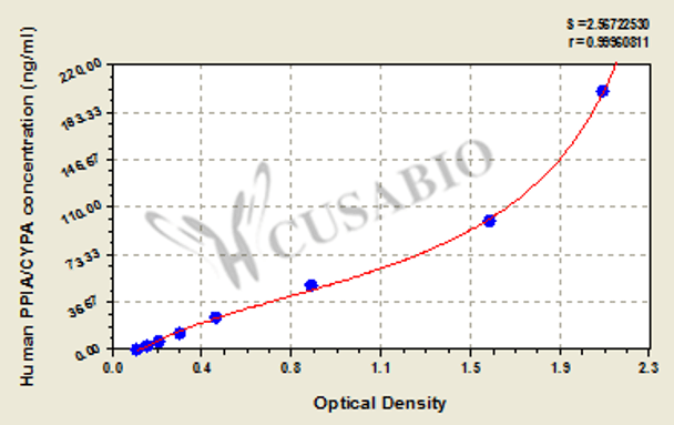 Human cyclophilin A (PPIA/CYPA) ELISA Kit