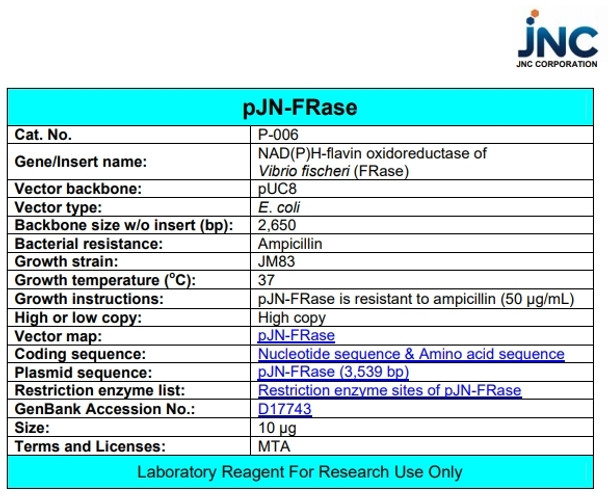 pJN-FRase (Flavin Oxidoreductase)