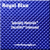 Specialty Materials™ DecoFilm® Embossed | Royal Blue