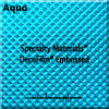 Specialty Materials™ DecoFilm® Embossed | Aqua