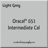 Oracal® 651 Intermediate Cal | Light Grey