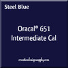 Oracal® 651 Intermediate Cal | Steel Blue