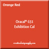 Oracal® 631 Exhibition Cal | Orange Red