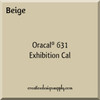 Oracal® 631 Exhibition Cal | Beige