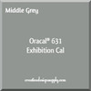 Oracal® 631 Exhibition Cal | Middle Grey