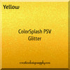 ColorSplash PSV Glitter | Yellow