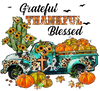 ColorSplash Ultra | Grateful Thankful Blessed Pumpkin Truck