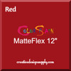 ColorSplash MatteFlex 12" | Red