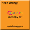 ColorSplash MatteFlex 12" | Neon Orange