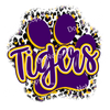 ColorSplash Ultra | Purple and Gold Tiger Paw