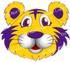 ColorSplash Ultra | Purple and Gold Baby Tiger