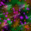 Printed Pattern Vinyl | Halloween Bokeh 15