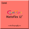ColorSplash MatteFlex 12" | Coral