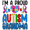 ColorSplash Ultra | Proud Autism Grandma CF