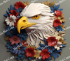 ColorSplash Ultra Tumbler Wraps| 3D Patriotic Eagle CF 33