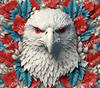 ColorSplash Ultra Tumbler Wraps| 3D Patriotic Eagle CF 18