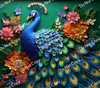 ColorSplash Ultra Tumbler Wraps| 3D Peacock CF 2