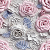 Printed Pattern Vinyl | 3D Roses 5