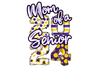 ColorSplash Ultra | Purple n Yellow Mom of Senior 2024 SDS