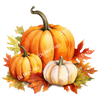 ColorSplash Ultra | Watercolor Fall Pumpkins 34