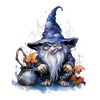 ColorSplash Ultra | Watercolor Halloween Gnomes 27