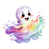 ColorSplash Ultra | Watercolor Baby Ghosts 12