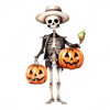 ColorSplash Ultra | Watercolor Halloween Skeletons 23