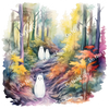ColorSplash Ultra | Watercolor Autumn Ghosts 30