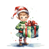 ColorSplash Ultra | Watercolor Christmas Elves 39