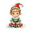 ColorSplash Ultra | Watercolor Christmas Elves 7