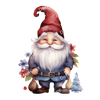 ColorSplash Ultra | Watercolor Christmas Gnomes 2