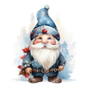 ColorSplash Ultra | Watercolor Christmas Gnomes 1