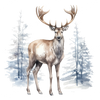 ColorSplash Ultra | Watercolor Reindeer 13