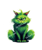 ColorSplash Ultra | Green Christmas Cats CF 10
