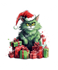 ColorSplash Ultra | Green Christmas Cats CF 3